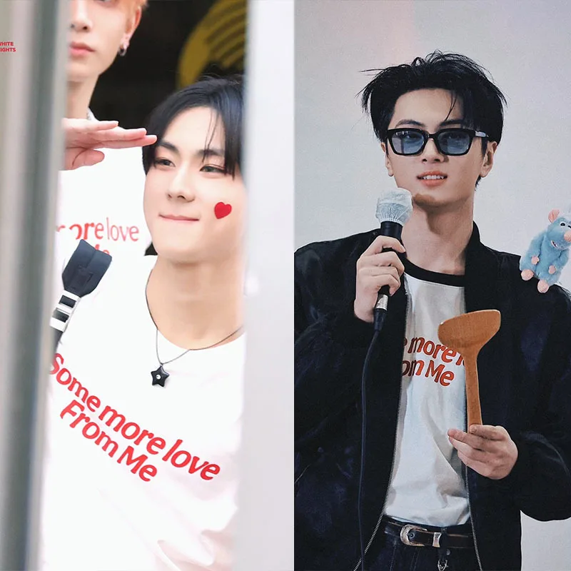 ENHYPENS Short Sleeve T-shirt  - Tee Graphic Print บทวิจารณ์และราคา