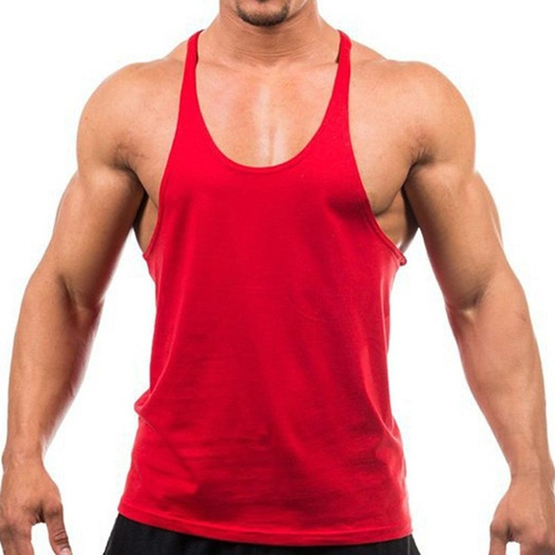 Men's Gym Workout Bodybuilding - Tank Top Muscle บทวิจารณ์และราคา
