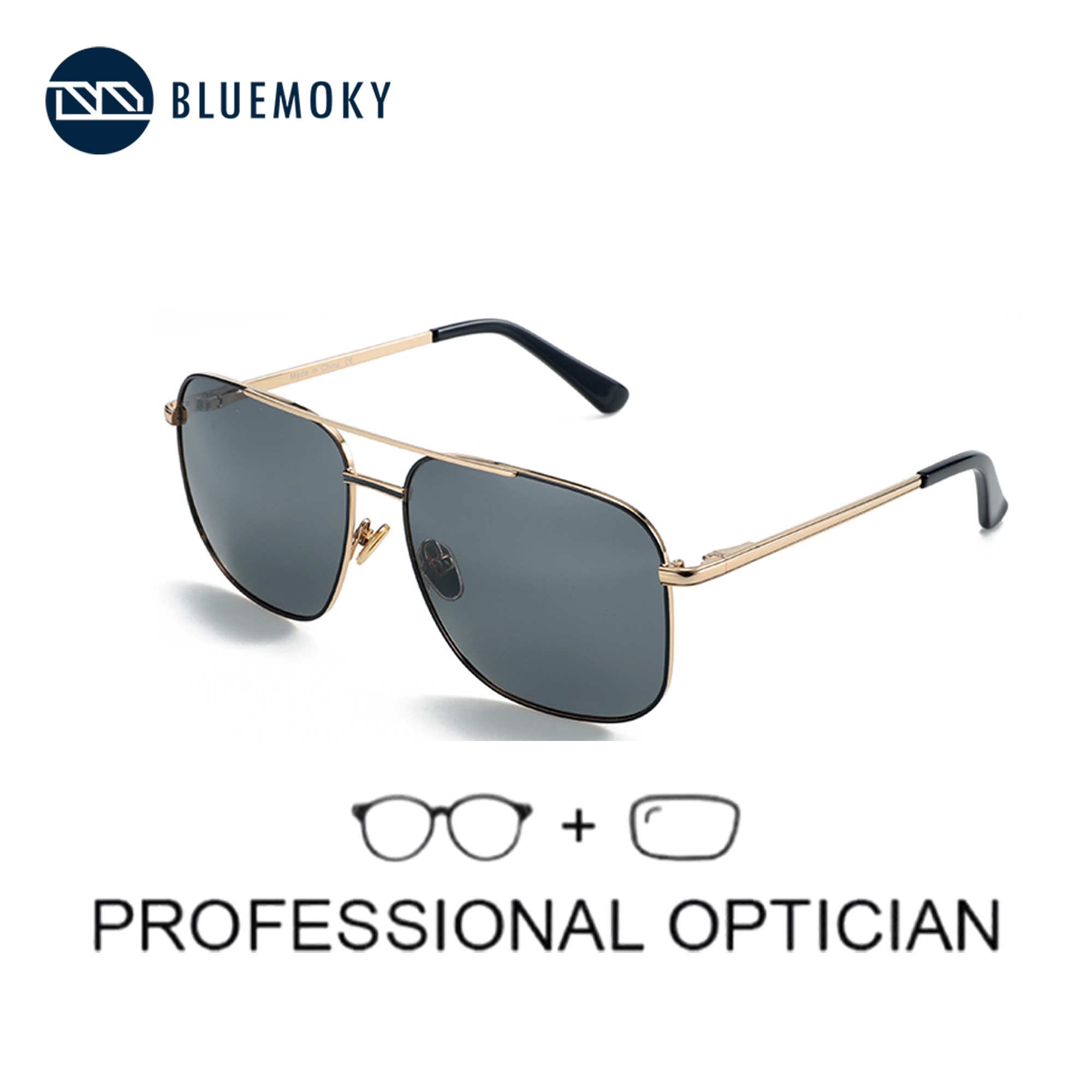 BLUEMOKY Aviator Polarized Pre - Sunglasses Aviator Polarized บทวิจารณ์และราคา