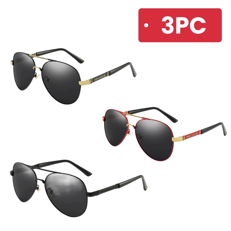 Men Classic Aviator Sunglasses - Sunglasses Aviator Polarized บทวิจารณ์และราคา