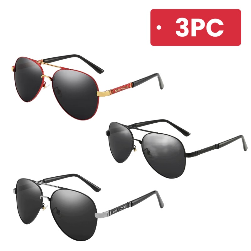 Men Classic Aviator Sunglasses - Sunglasses Aviator Polarized บทวิจารณ์และราคา