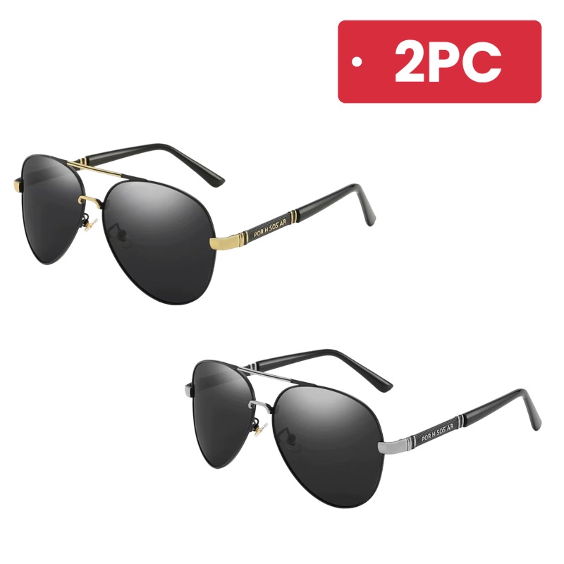 Men Classic Aviator Sunglasses - Sunglasses Aviator Polarized บทวิจารณ์และราคา