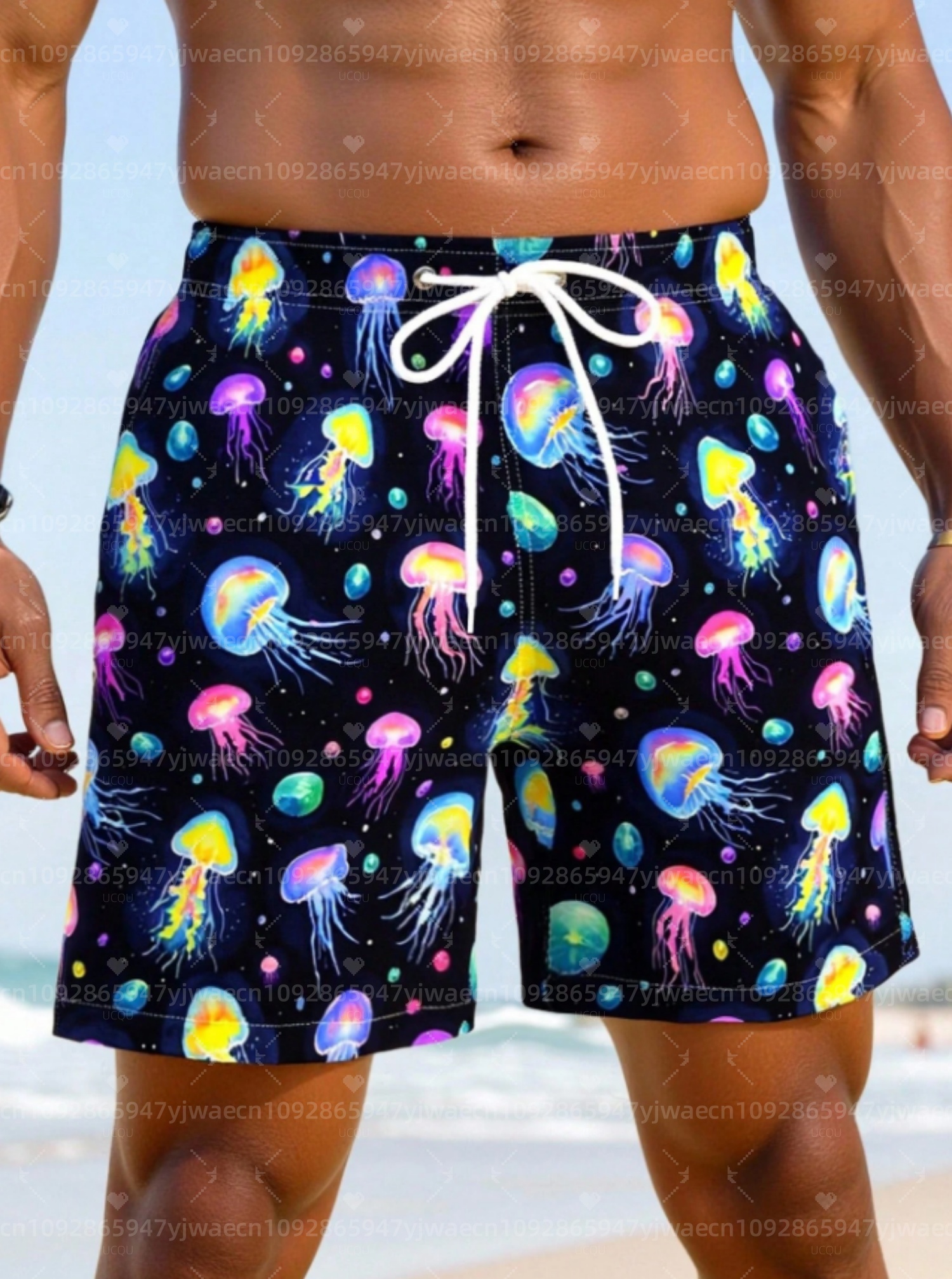 Summer Men Board Surf Shorts H - Trunks Board Surf บทวิจารณ์และราคา
