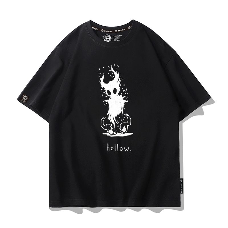 Hollow Knight Summer Short Sle - Tee Graphic Print บทวิจารณ์และราคา