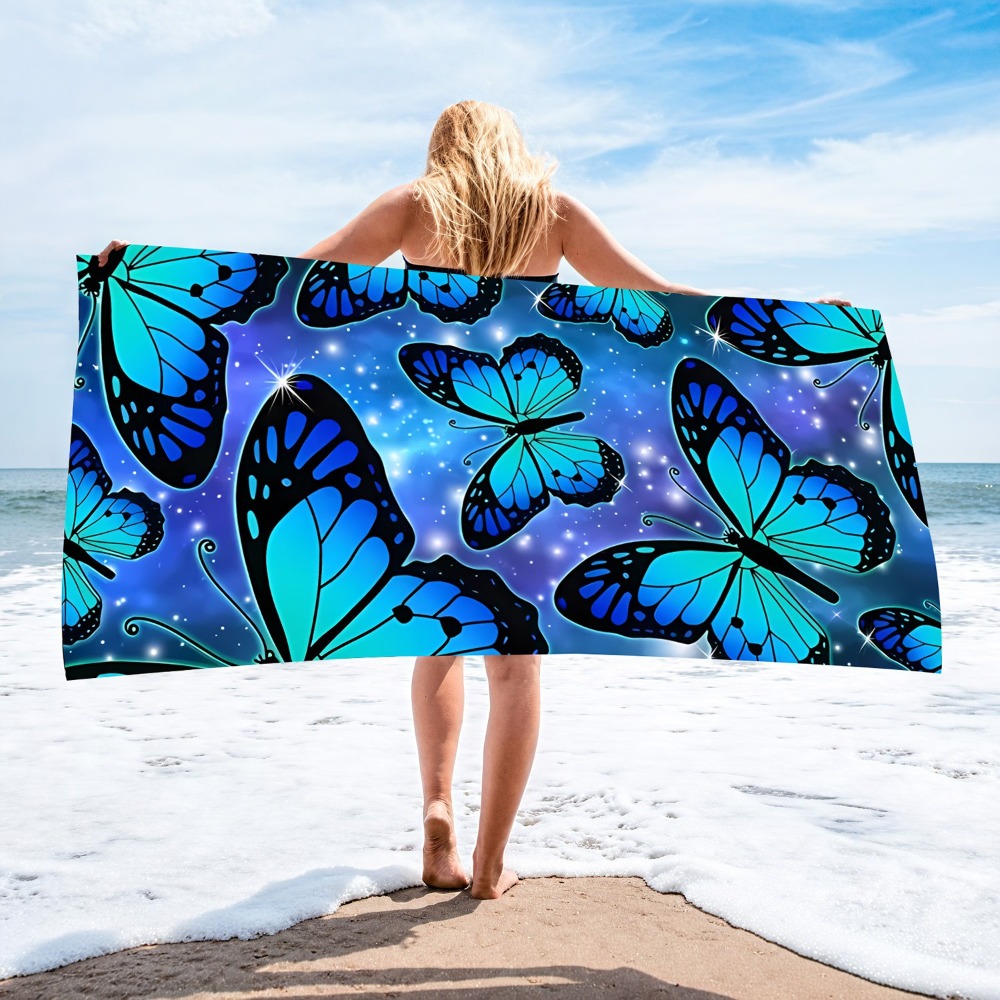 1PC Large Size Beach Blanket M - Beach Towel Large บทวิจารณ์และราคา