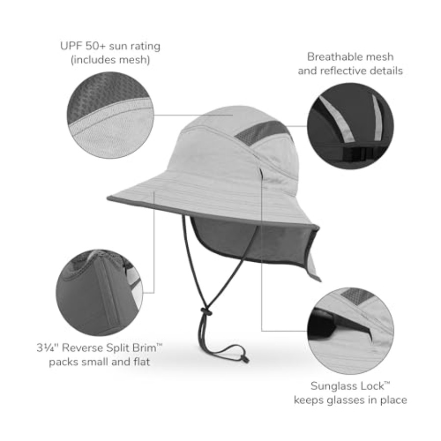 Ultra Adventure Hat - UPF 50+  - Packable Hat Nylon บทวิจารณ์และราคา