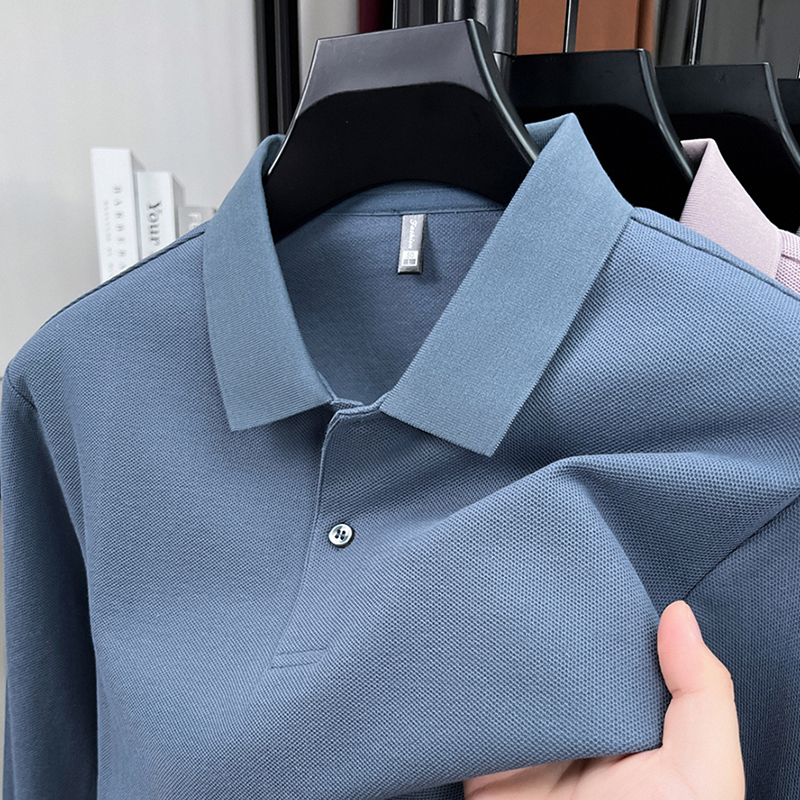 100%pure cotton autumn winter  - Polo Shirt Pique บทวิจารณ์และราคา