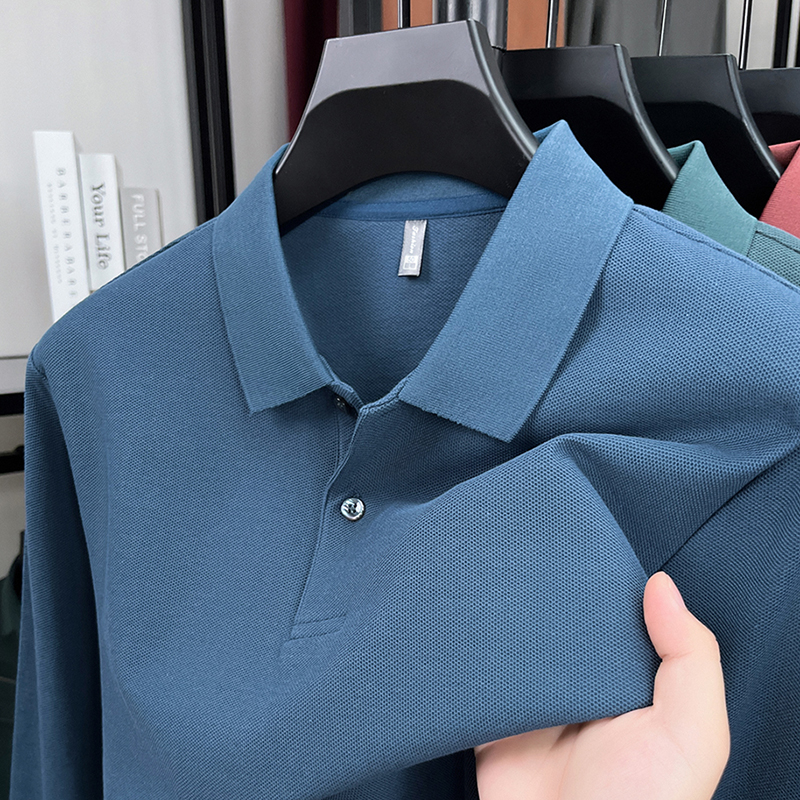 100%pure cotton autumn winter  - Polo Shirt Pique บทวิจารณ์และราคา