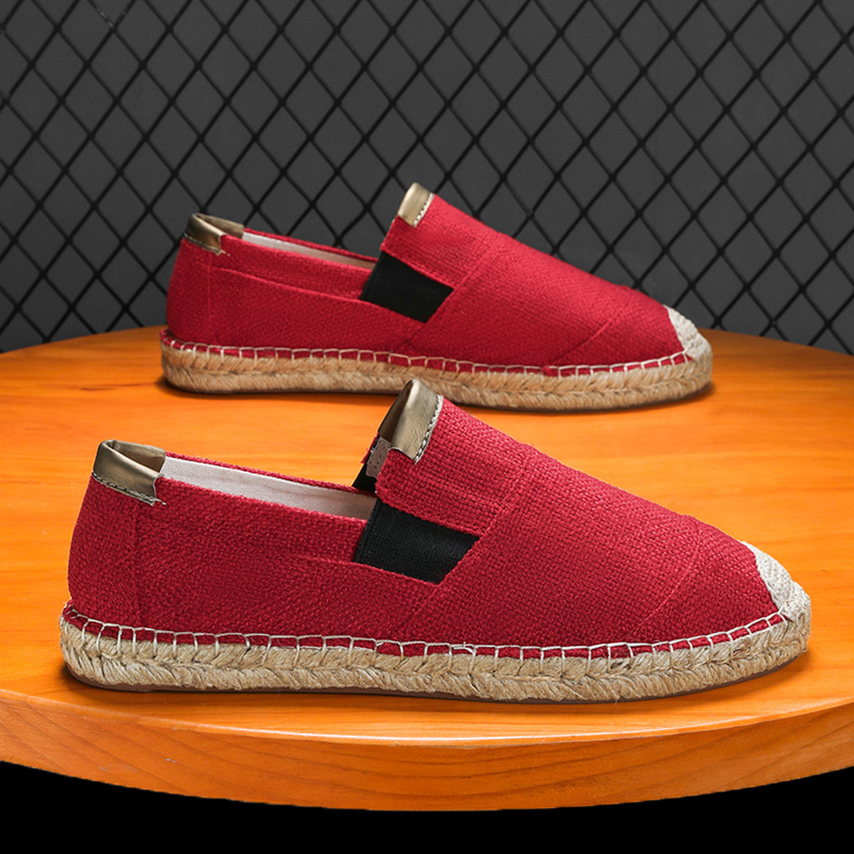 2025New Men Linen Casual Shoes - Espadrille Slip On บทวิจารณ์และราคา