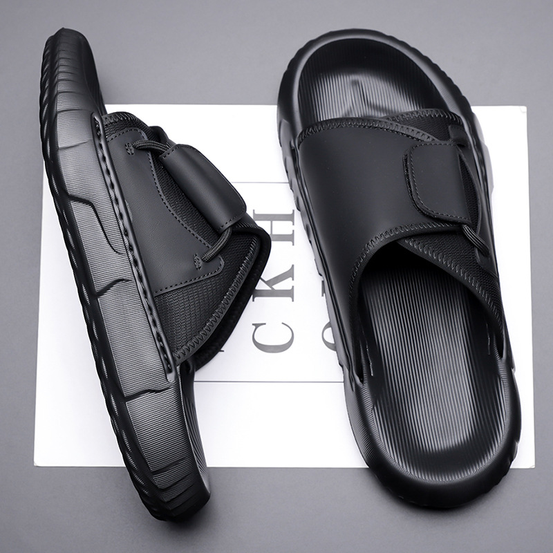 2026 Summer New Slippers for M - Flip Flop Leather Men บทวิจารณ์และราคา