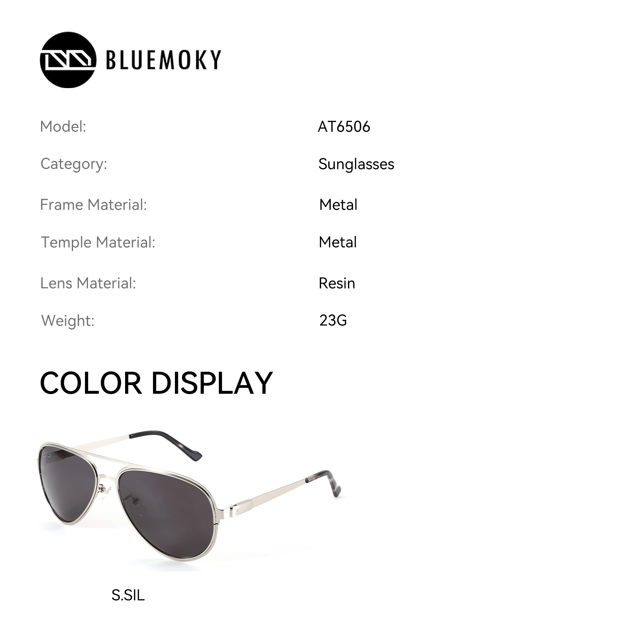 BLUEMOKY XL Size High Quilty M - Sunglasses Aviator Polarized บทวิจารณ์และราคา
