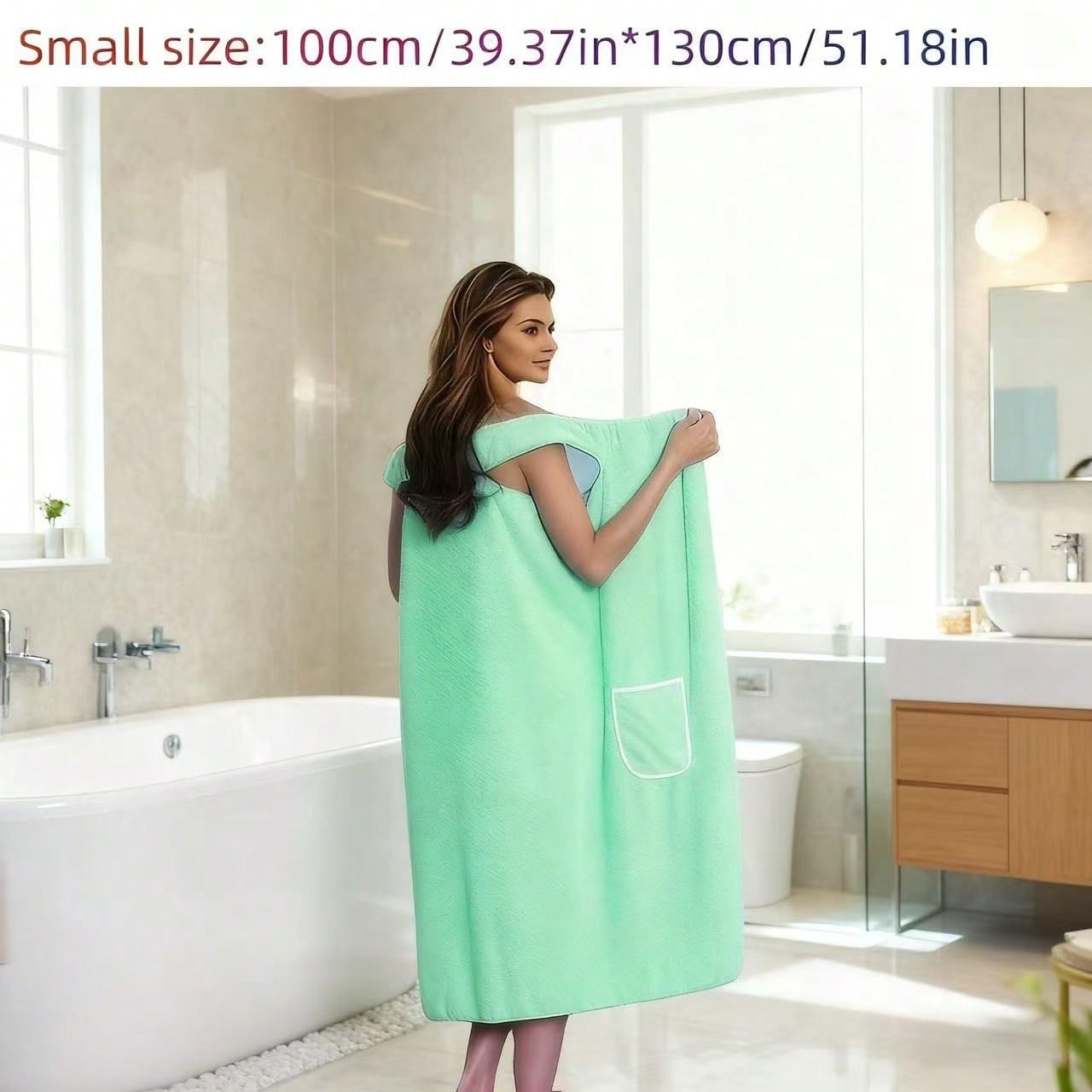 Luxury Quick-Dry Bath Towel Wi - Beach Towel Large บทวิจารณ์และราคา