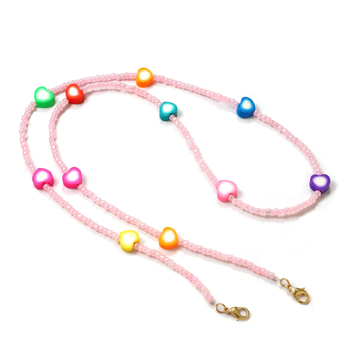 Cartoon cute Mask Strap Beaded - Sunglass Retainer Cord บทวิจารณ์และราคา
