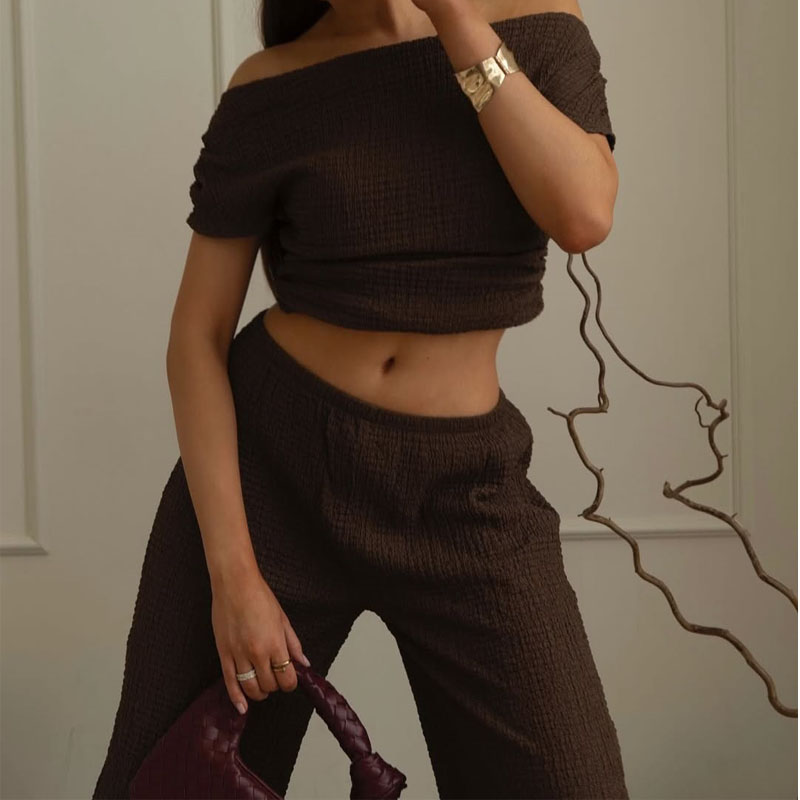 Pant Sets Linen Summer Women's - Short Linen Drawstring บทวิจารณ์และราคา