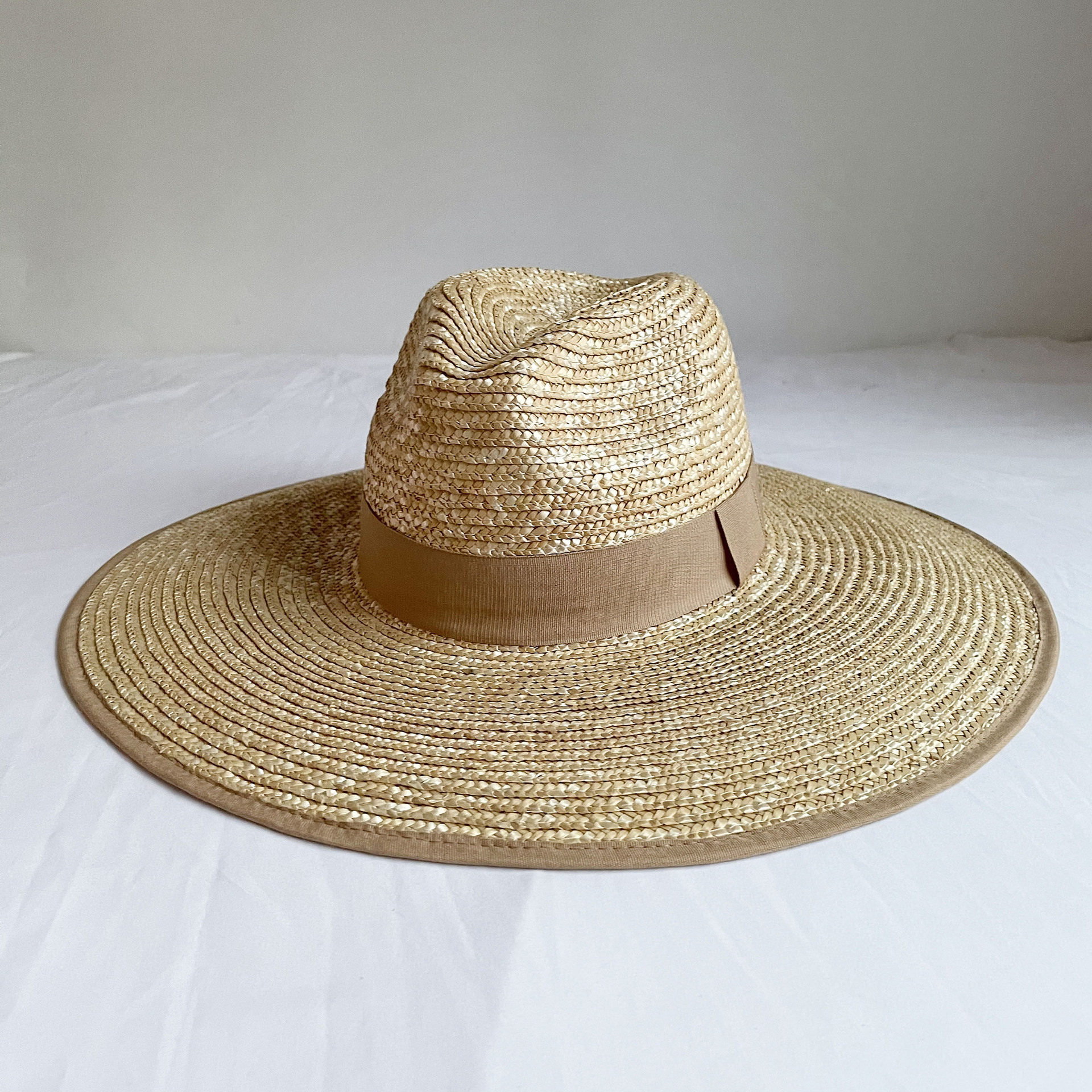 New Natural Straw Panama Hats  - Bucket Hat Straw บทวิจารณ์และราคา