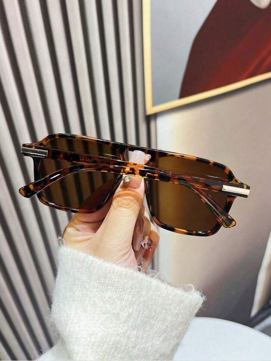 Fashion Double Bridge Aviator  - Sunglasses Aviator Polarized บทวิจารณ์และราคา