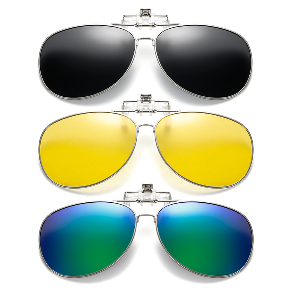 VIVIBEE Aviation Flip Up Clip  - Sunglasses Aviator Polarized บทวิจารณ์และราคา