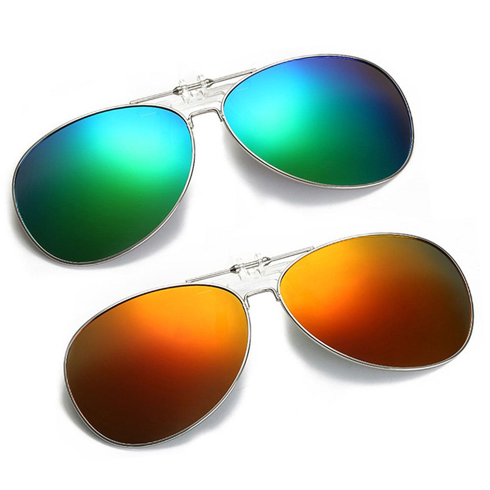VIVIBEE Aviation Flip Up Clip  - Sunglasses Aviator Polarized บทวิจารณ์และราคา