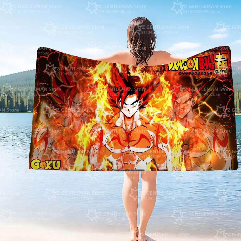 Beach Towels Dragon Ball Bathr - Beach Towel Large บทวิจารณ์และราคา