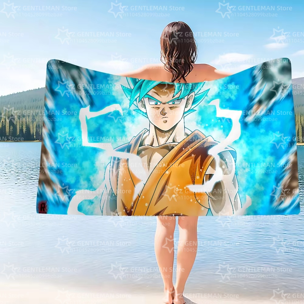 Beach Towels Dragon Ball Bathr - Beach Towel Large บทวิจารณ์และราคา