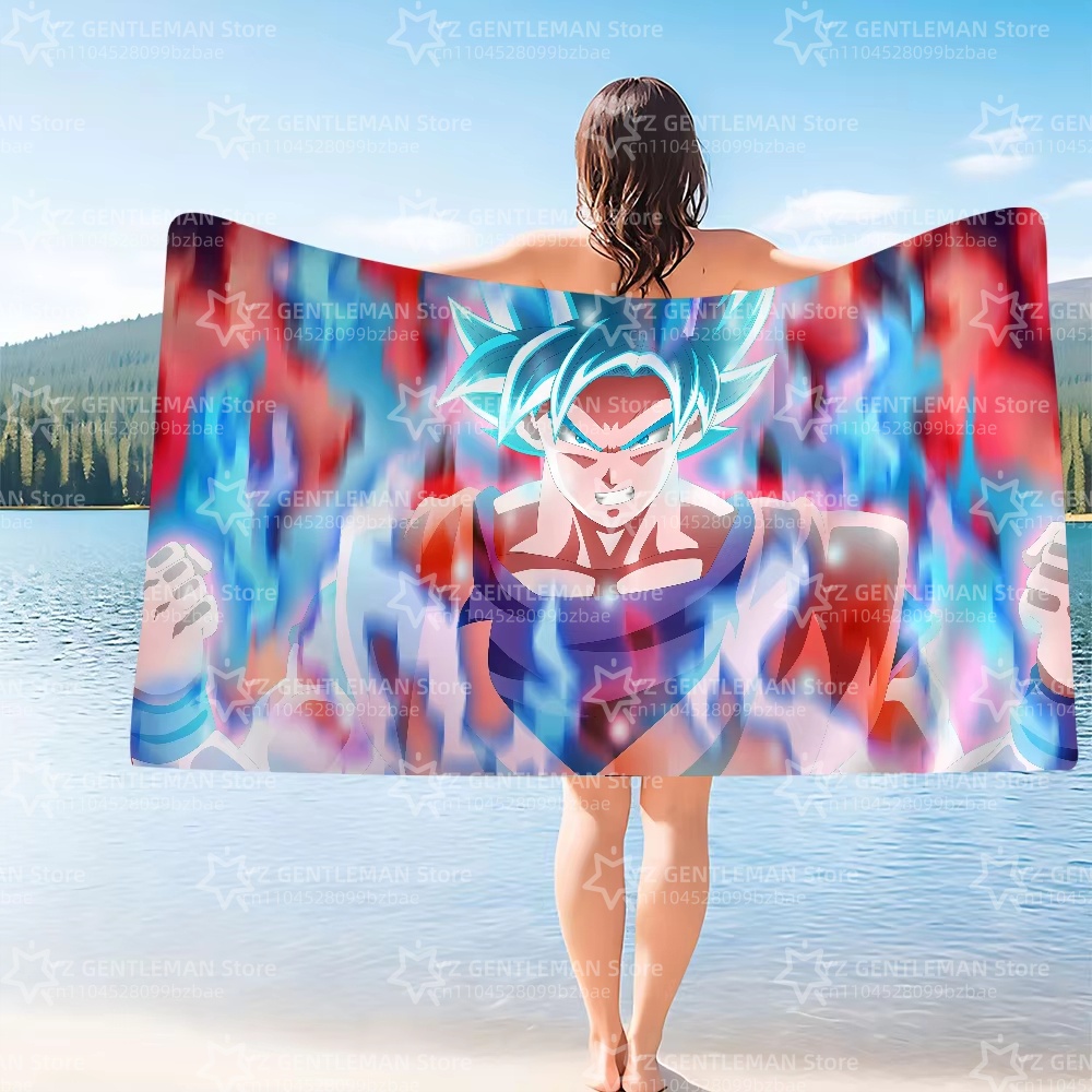 Beach Towels Dragon Ball Bathr - Beach Towel Large บทวิจารณ์และราคา