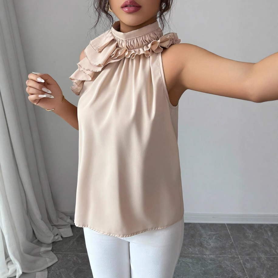 Summer New Women Blouses Fashi - Shirt Camp Collar บทวิจารณ์และราคา