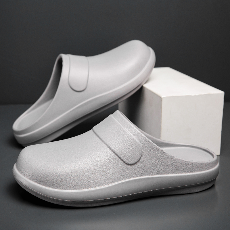 YUYIN Men Women EVA Chef Shoes - Flip Flop Leather Men บทวิจารณ์และราคา