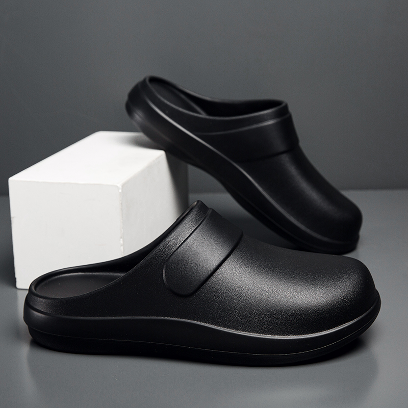 YUYIN Men Women EVA Chef Shoes - Flip Flop Leather Men บทวิจารณ์และราคา