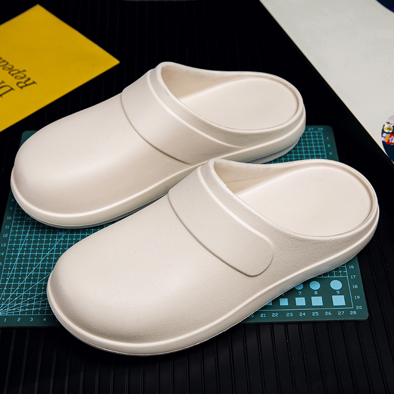 YUYIN Men Women EVA Chef Shoes - Flip Flop Leather Men บทวิจารณ์และราคา