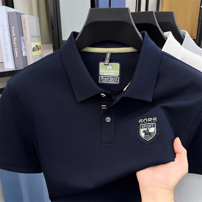 Men's Polo Shirt Short Sleeve  - Polo Shirt Pique บทวิจารณ์และราคา